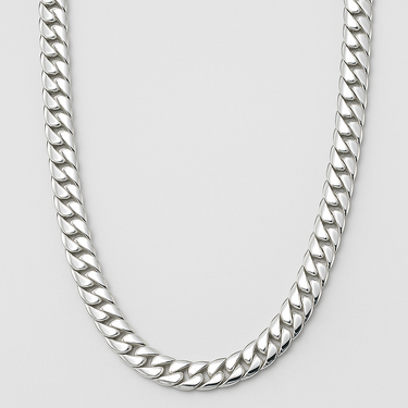 950 Sterling Silver Cuban Chain 11mm 60cm